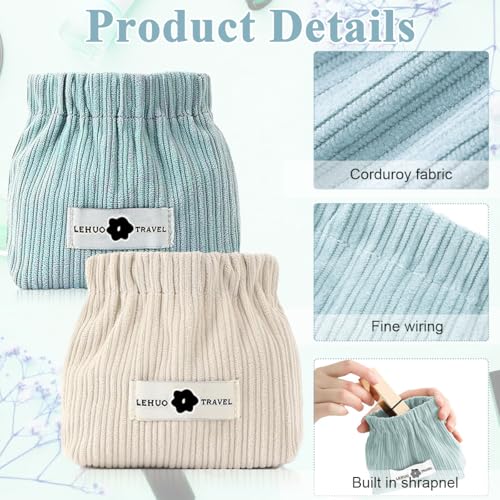 MAYCREATE® 6pcs Small Makeup Pouch Corduroy Coin Pouch Lipstick Bag Mini Jewelry Storage Pouches for Women Girls Easy Squeeze Open Portable Travel Organizer MAYCREATE® 6pcs Small Makeup Pouch Corduroy Coin Pouch Lipstick Bag Mini Jewelry Storage Pouches for Women Girls Easy Squeeze Open Portable Travel Organizer